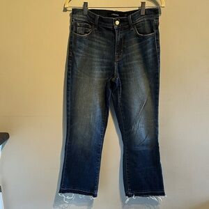 J Brand Dark Blue Ankle Jeans